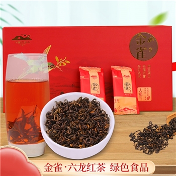  六龙绿茶  金雀 /盒
